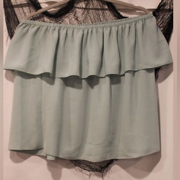 Aritzia Wilfred Pomener Blouse Off Shoulder - Picture 3 of 4